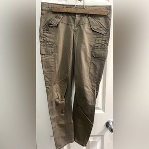 GAP Olive Green Straight-Leg Cargo Pants
